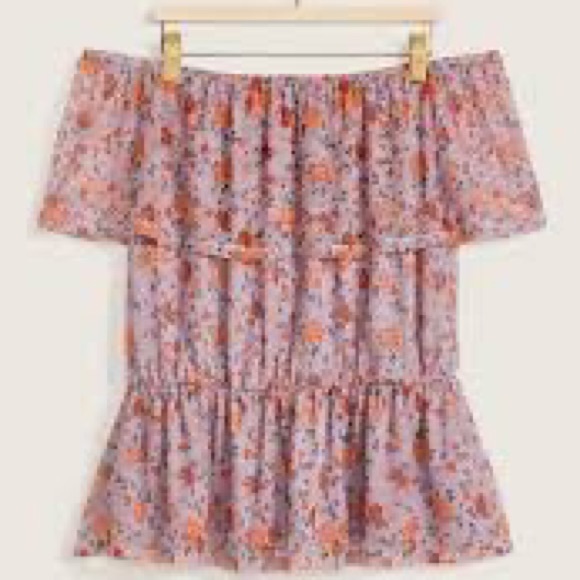 Additionelle 2x 100% polyester cold shoulder top - Picture 2 of 5